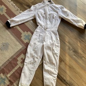 Vintage Bogner ski suit One Piece Fleece Lined